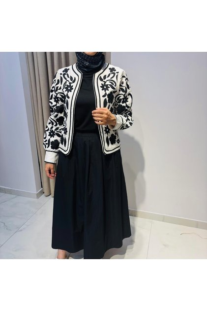 PARAŞÜT KUMAŞ ETEK SİYAH