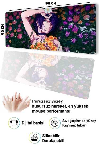 DERDENİX Anime Series: Reze Edition 90x40 Mousepad - Fiyatı, Yorumları