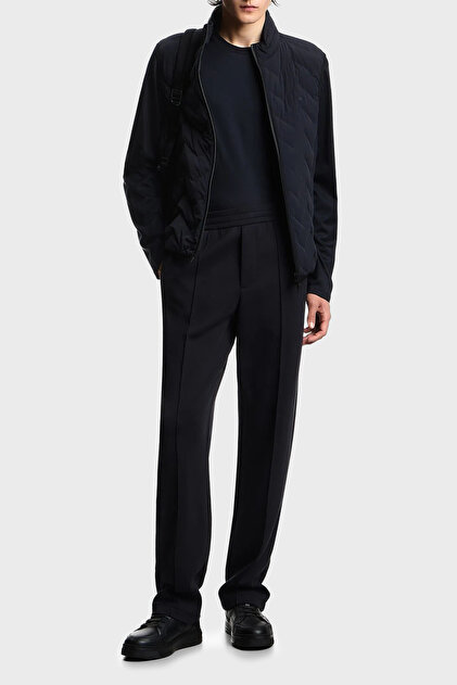 Emporio Armani Cotton Regular Fit Normal Waist Straight Leg Green