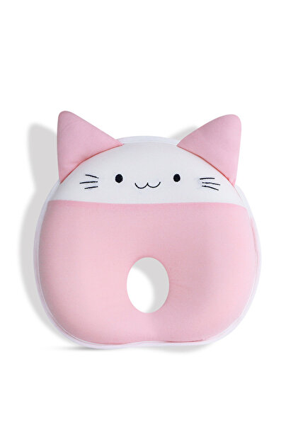 Newborn Baby Shaping Pillow,0-1 Year Old Kitten Pillow,Memory Foam Filling for Comfort and Support