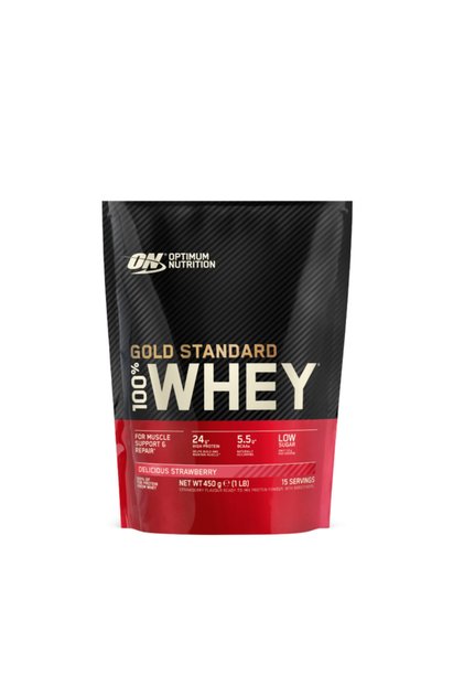 100% zer Gold Standard 450 g căpșuni