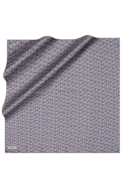 Dark Blue 90X90 Silk Twill Scarf