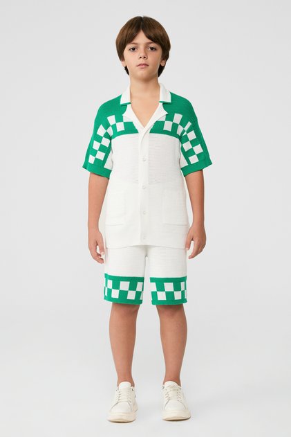 Boy Patterned Shirt