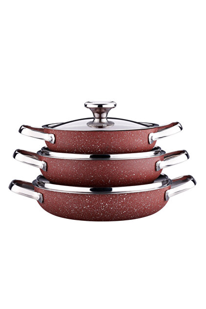 KORKMAZ Zeta 6 Parça Kiremit Omlet Set A1356-5 - Fiyatı, Yorumları