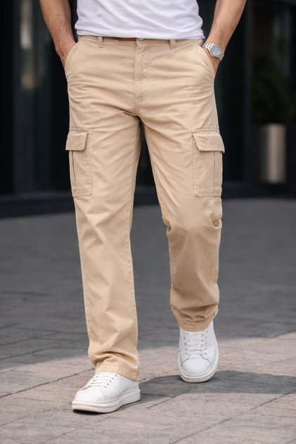 Men's Trendy Loose-Fit Casual Cargo Stone Baggy Pants