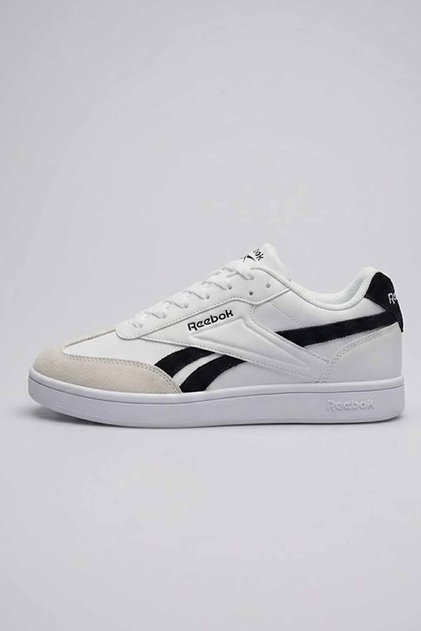 Classic Court Style White Sneakers - Casual Comfortable Shoes