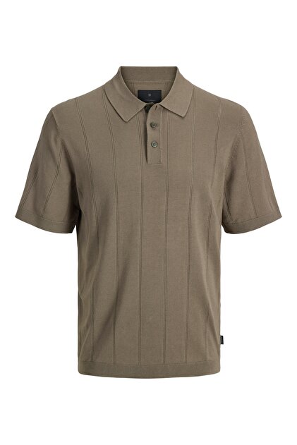 Jack & Jones Jack Jones Jprblawıllıam Structure Knıt Polo Ss Sn