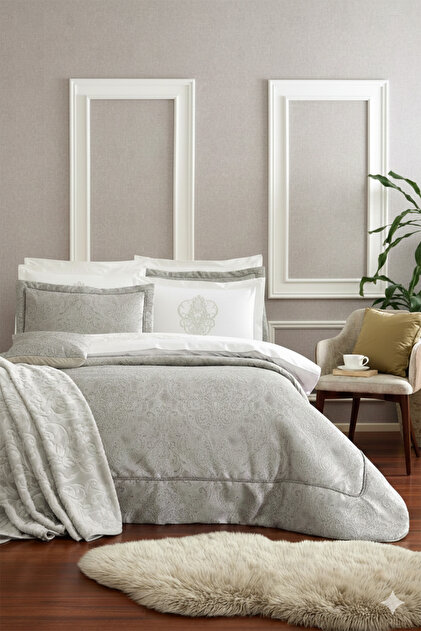 Özdilek Julia Çeyiz Seti 11 Parça - GRİ - Fiyatı, Yorumları