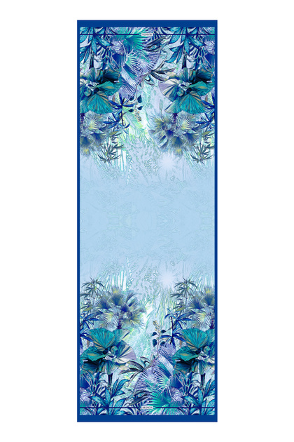 Blue 70X200 Pure Touch Shawl