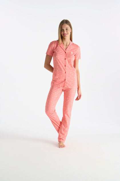 26Y Women's Salmon Pajama Set