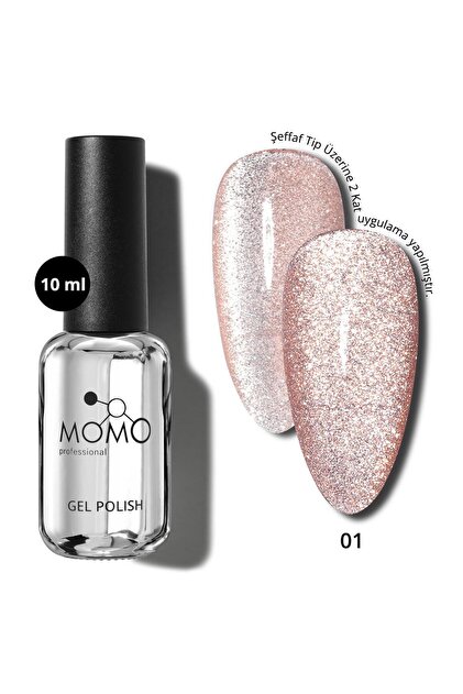 MOMO professional Kalıcı Oje Flash Cat Eye No.1. 10 ml - Fiyatı