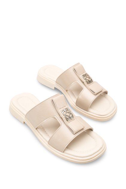 Alya Lila Women's Slippers 0012900 Beige Rustic