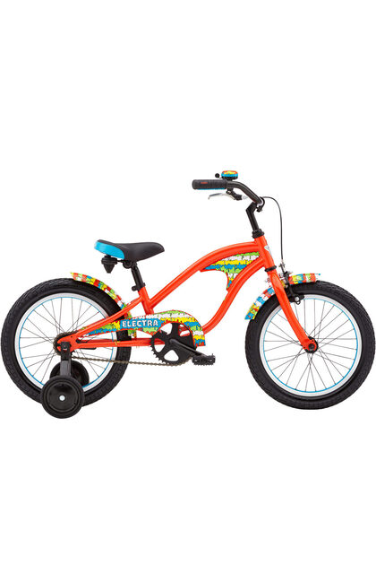 KIDS BICYCLE GRAFFITI 16" RED