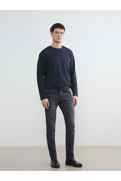 Anthracite 750 Slim Fit Men's Jean Trousers
