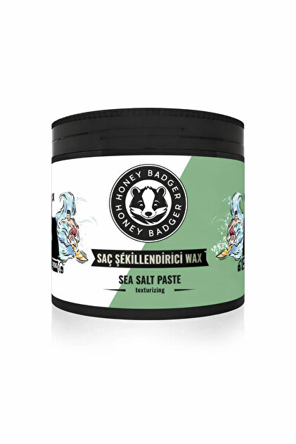 活髪美肌  S&R BEAUTY Honeybadger SEA SALT PASTE SAÇ ŞEKİLLENDİRİCİ WAX - Fiyatı, Yorumları