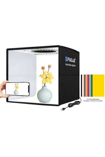 Proiector foto LED Puluz 25cm PU5025B