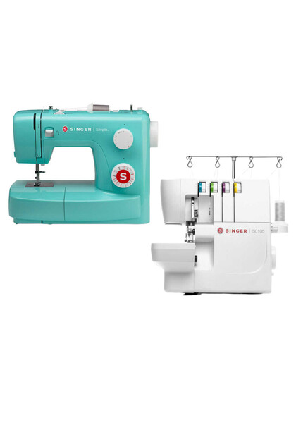 chanページ SINGER 3223G Dikiş Makinesi ve S0105 Overlok Makinesi Avantajlı