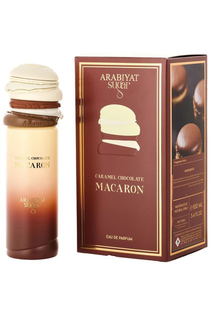 Karamelový čokoládový makaron, Eau de Parfum ks, unisex, 100 ml