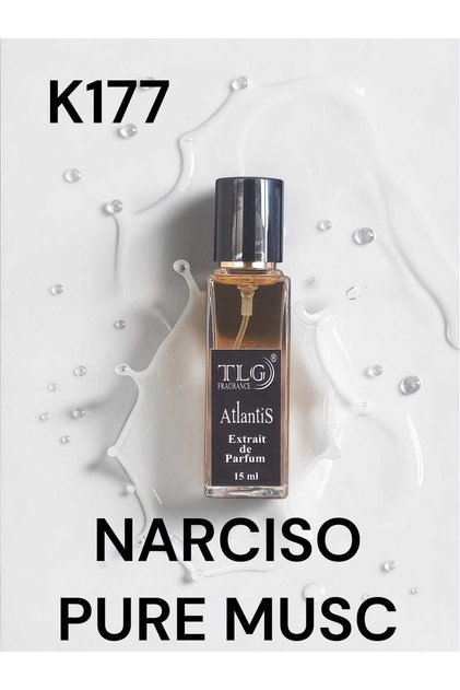 TLGK177e015 Narciso Pure Musc Extrait Kadın Parfümü, 15 ml (Cep Boyu)