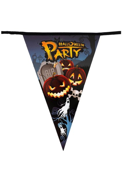Ghirlanda Eventy Halloween scarry pumpkins, 3m