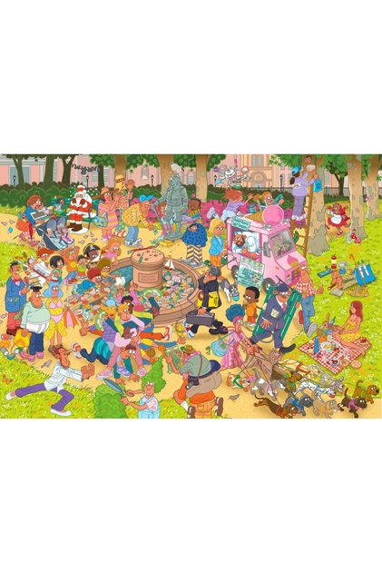 Puzzle 1000 piese - Chuckle Park (Bluebird-Puzzle-F-90783)