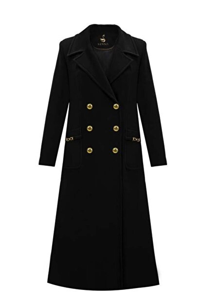 DENISSE COAT Siyah