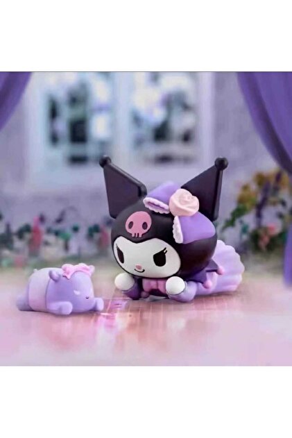 Bakmakistersen Kuromi Mini Anime Oyuncak PVC Masa Süsü Sevimli