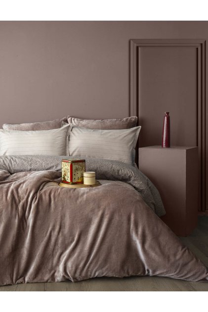 Single Aphrodite Velvet Blanket Li Duvet Cover Set