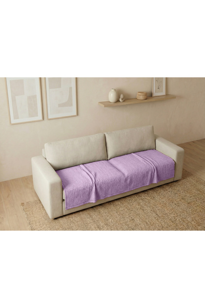 100X200 cm Muslin Sofa Cover – 100% Cotton Thread Count, 4 Layers, Soft & Breathable, Sofa Throw