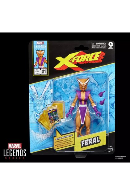 Фигура на Marvel Legends Feral X-Force 15 см
