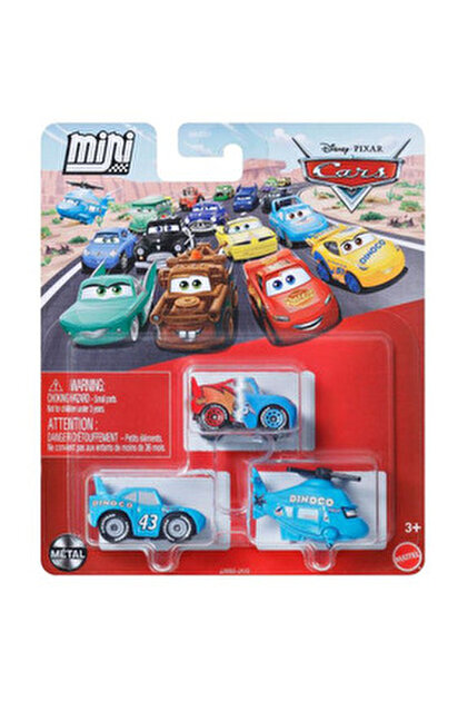Cars 3台セット チャックファンミア/ティア/ヒックス DISNEY Pixar Cars Movie 1:55 Die Cast Cars 3-Car Gift Pack Chick