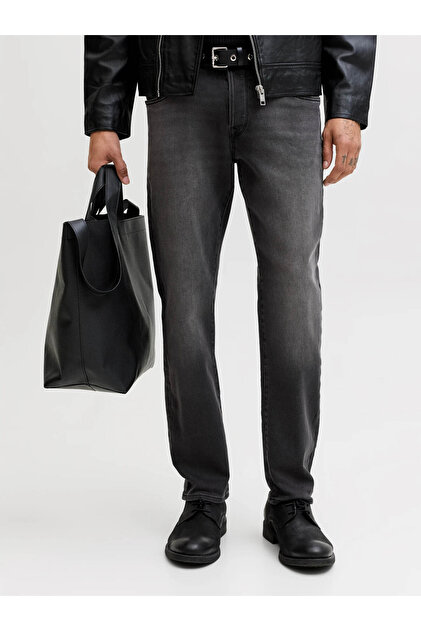 Jack & Jones Jjımıke Fox I.K Sq 426 Noos Siyah Erkek Jean Pantolon