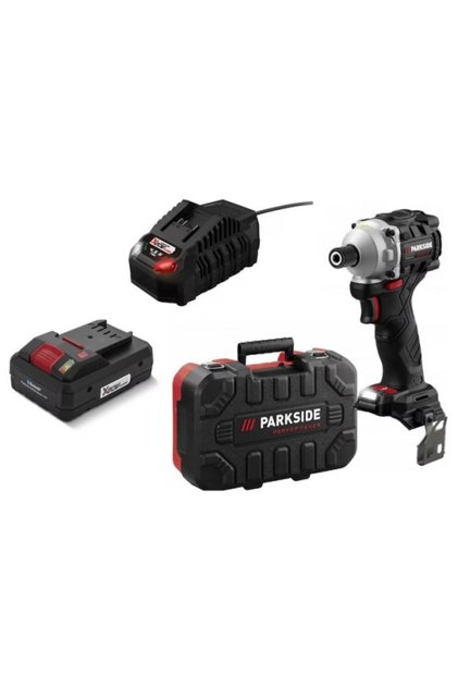Șurubelniță cu impact PERFORMANCE PDSSAP 20 V - Include baterie SMART de 4 Ah și încărcător de 4,5 Ah
