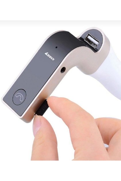 Araç Bluetooth Kiti Transmitter Fm Aktarıcı Müzik Kiti Çakmaklık Şarj Tüm Araçlara Uyumlu