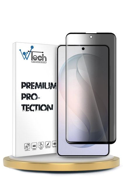 Samsung Galaxy S26 Ultra 2026 Premium Edge-Pro Series Privacy Full Cover Tempered Glass Clear/Black