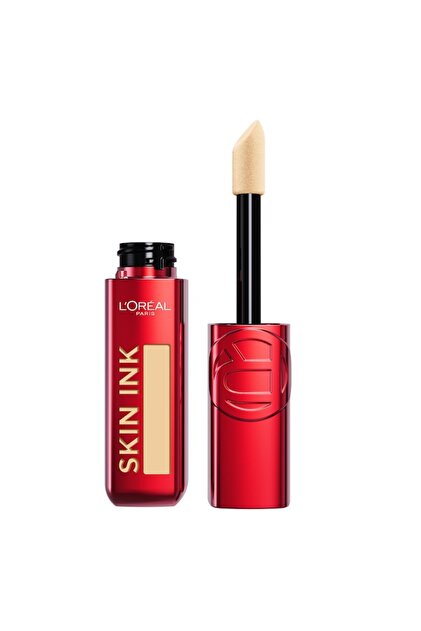 Fond de ten Infaillible Skin Ink + Corector, 130 Light Cool, rezistă 48 de ore, 15 ml