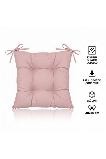 Pofidik Kare Sandalye Minderi 40 x 40 cm