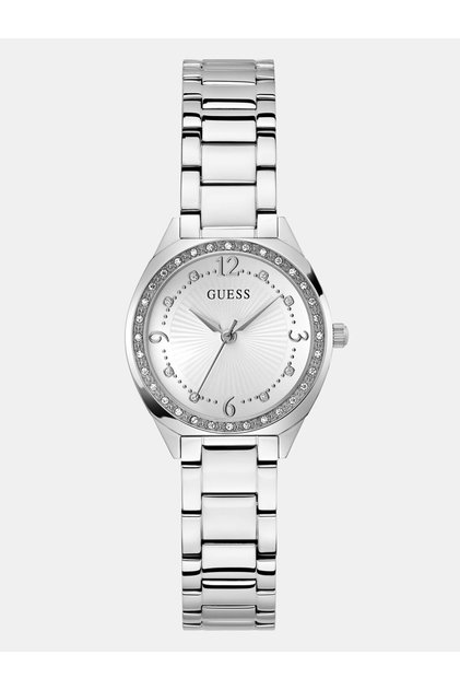 Ladies Silver Tone Analog Watch