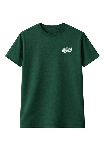 Unisex Crew Neck T-Shirt with Original Text, Comfortable Fit, Cotton Pieces, Printed Oversized T-Shirt