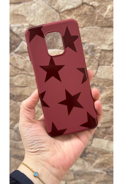 Star Silicone Shock-Absorbing Classic Protected Rubber Case Compatible with Redmi Note 9 Pro and 9S