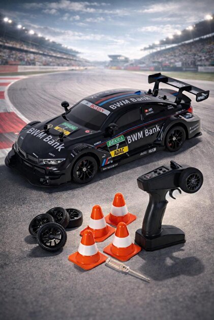 ミニカー BMW_INDEPENDENT HAK İŞ OYUNCAK Uzaktan Kumandalı Şarjlı BMW Bank 4WD Racing Car 1