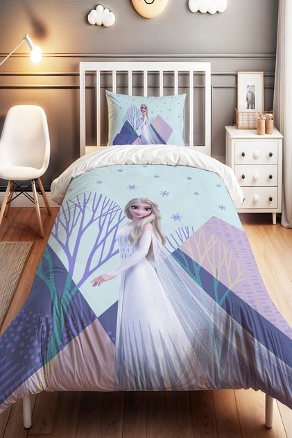Ice Queen Patterned Single Baby Kids Bedding Set