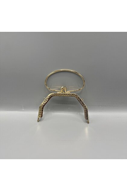 12.5 cm Luxury Clip Holder with Wallet Clips Gold