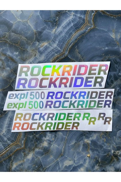 Hologram Bisiklet Kadro Sticker Seti