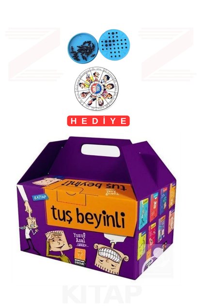 Tuş Beyinli Serisi - Yusuf Asal 8 Kitap Set Kutulu (Solo Test Hediye)