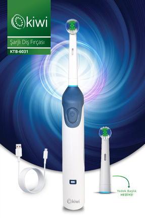 Oral White Professional Series 8000 Şarjlı Diş Fırçası Mavi