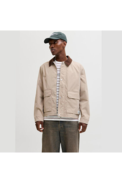 Jack & Jones Skills Barn Erkek Bej Ceket (12291660-CCY) - Fiyatı