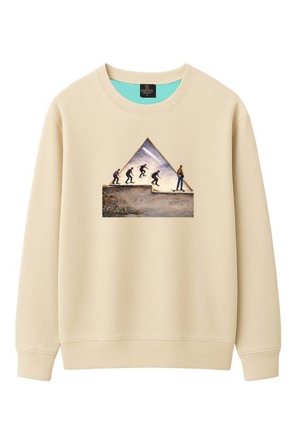 Unisex Skateboard Printed Sweatshirt