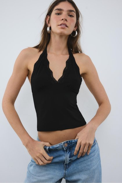 Dantelli halter top