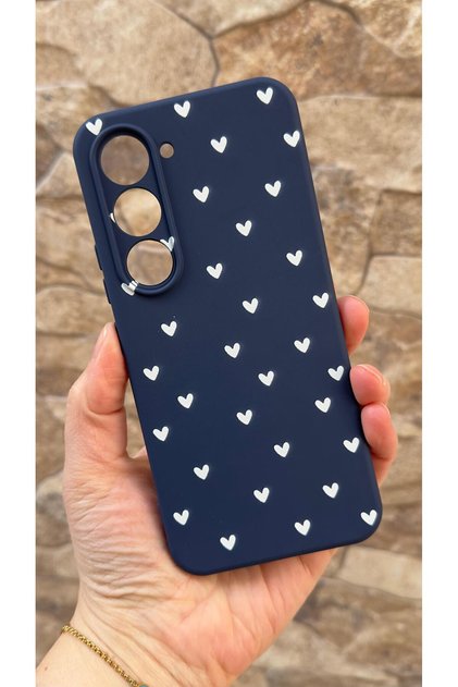 Tecno Spark 40 Pro Compatible Mini Heart Patterned Silicone Shock-Absorbing Classic Protected Rubber Case